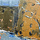 'Moscow. Snow courtyard ' acrylic (Moscow, city landscape). Pictures. Nadezda Perova. Online shopping on My Livemaster.  Фото №2