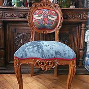 Кресла с гобеленовой обивкой Уильяма Морриса