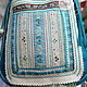 Заказать Уникальная бирюзовая кожаная сумка "Turquoise Hmong". HolyCowChic. Ярмарка Мастеров. . Классическая сумка Фото №3