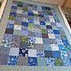 "Родничок". Деревенское лоскутное одеяло/плед. Одеяла. TEPY4 quilt ❀ТЁПЫЧ❀. Ярмарка Мастеров.  Фото №12