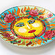 'Summer' from the series Seasons decorative Plate on the wall. Plates. Art by Tanya Shest. Online shopping on My Livemaster.  Фото №2