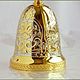 Souvenir bell z344. Bells. Zlatiks2. Ярмарка Мастеров.  Фото №4
