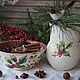 'Winter bouquets'-a Set of ceramic tableware, Kitchen sets, Ruza,  Фото №1