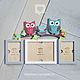Family photo frame Owls, Photo frames, Elektrougli,  Фото №1