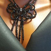 Украшения handmade. Livemaster - original item Necklace of black spinel. Handmade.