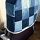 Denim chair cover. Chairs1. Olga_LO. Online shopping on My Livemaster.  Фото №2