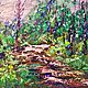 Oil painting forest path 'is a Fabulous journey', Pictures, Murmansk,  Фото №1