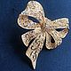 Brooch-bow, 90's, Vintage brooches, Moscow,  Фото №1