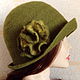 Order Hat felted 'Forest fairy'. Oksana Moleva. Livemaster. . Hats1 Фото №3
