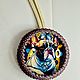 Обвес «Французский бульдог». Брелок. Moscow Brooch. Ярмарка Мастеров.  Фото №5
