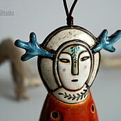 Сувениры и подарки handmade. Livemaster - original item Ethnic bell-amulet 