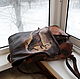 Order Backpack leather women with painting to order for Lena. Innela- авторские кожаные сумки на заказ.. Livemaster. . Classic Bag Фото №3