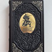 Сувениры и подарки handmade. Livemaster - original item Code of the Samurai (leather gift book). Handmade.