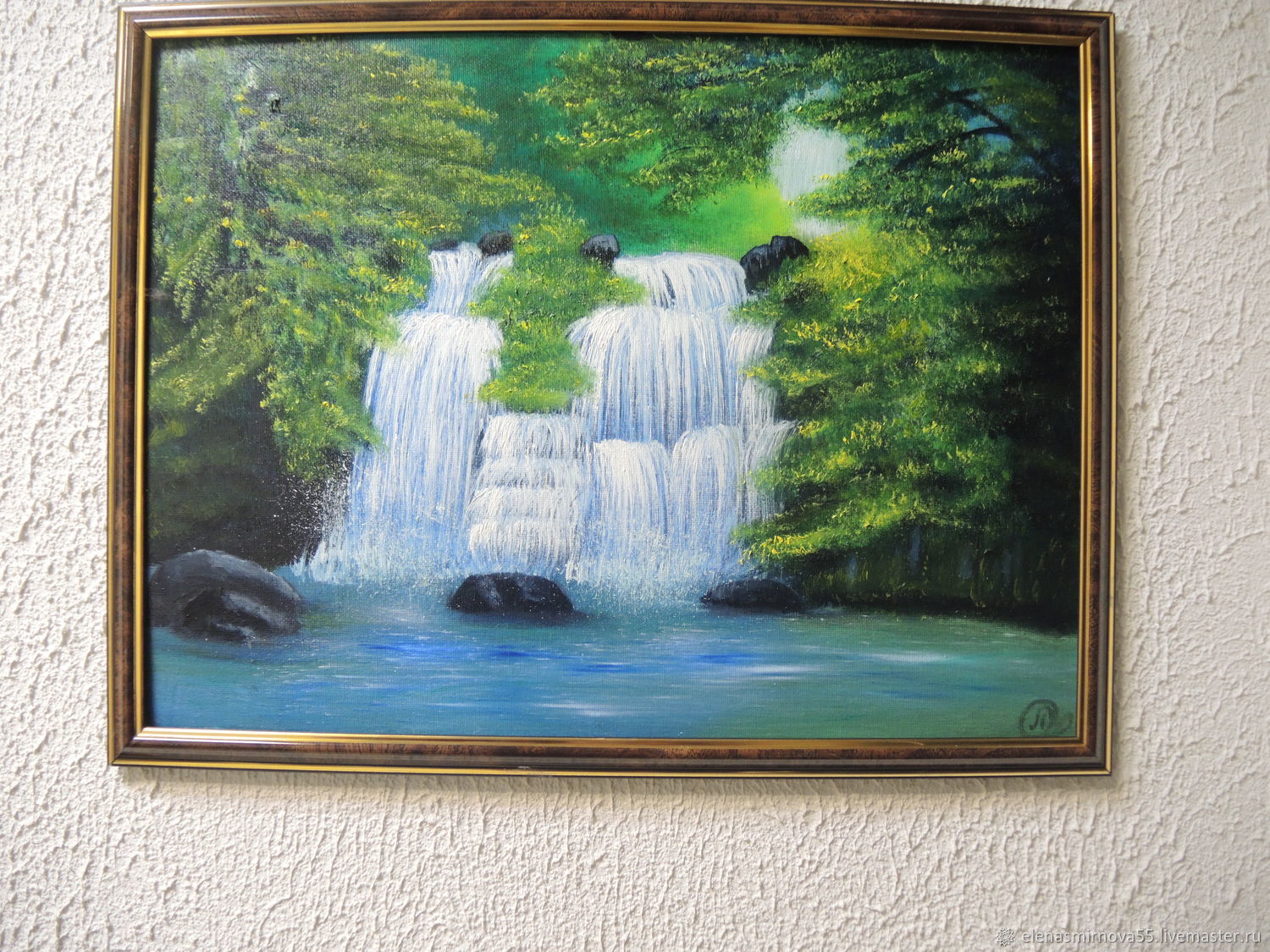 Панно водопад