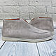 Order Deserts made of natural suede, spring/autumn model, custom made!. SHOES&BAGS. Livemaster. . Desert boots Фото №3