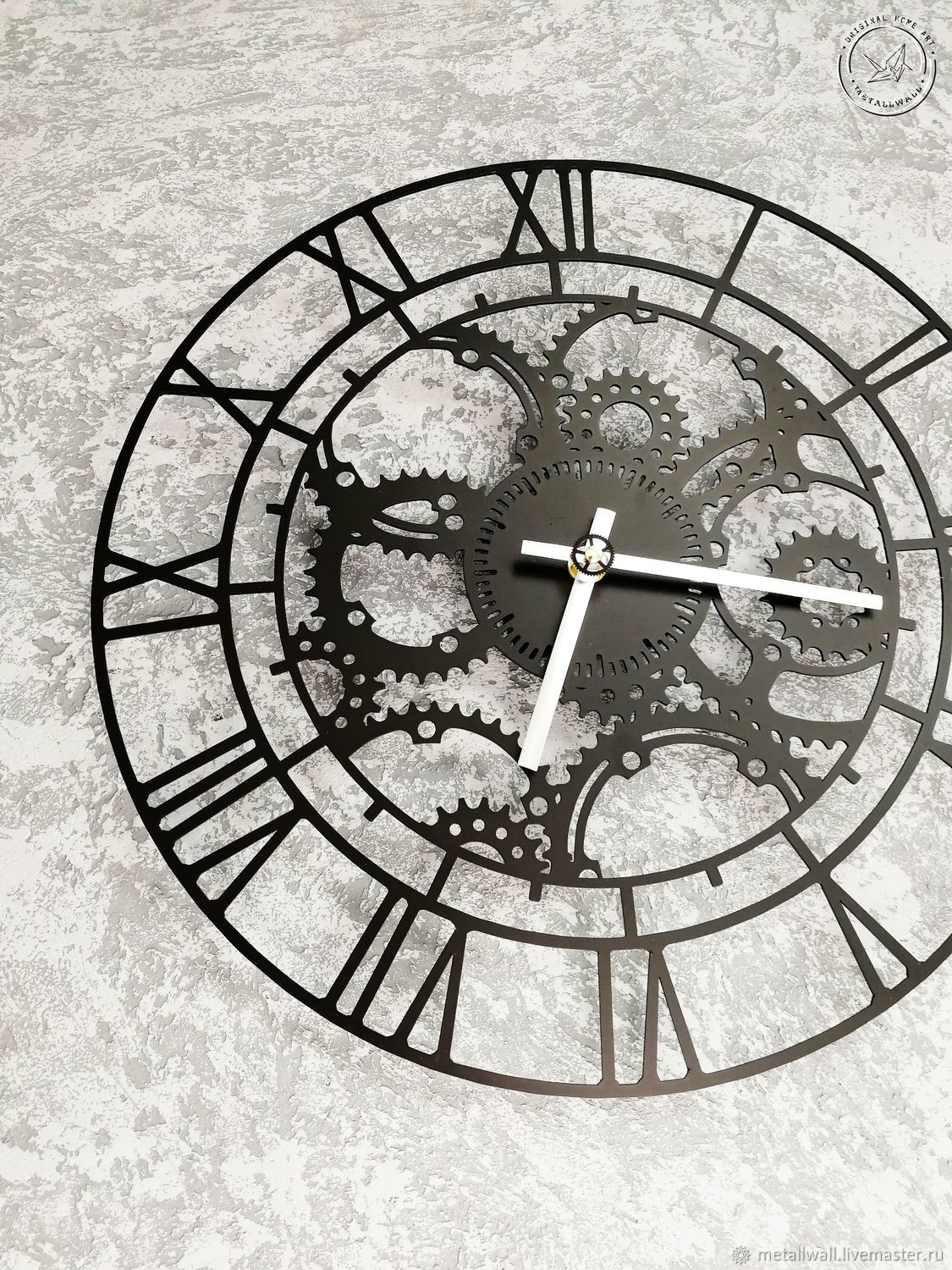 Настенные часы Ховард Миллер 611 625 в стиле лофт