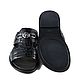Order Men's sandals made of crocodile leather, in black!. SHOES&BAGS. Livemaster. . Sandals Фото №3