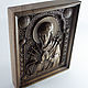 Carved icon 'Softening of evil hearts', solid ash. Icons. SOFIWOOD. Online shopping on My Livemaster.  Фото №2