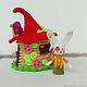 House for finger theatre. Doll houses. sunnytoys-gifts. My Livemaster. Фото №6