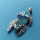 Order  with opal Australian Sea Turtle, silver. EdGems jewerly. Livemaster. . Pendant Фото №3