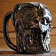 Order Terminator T-800 Mug. Ceramic, for tea and coffee Terminator T-800. alex-sharikov. Livemaster. . Mugs and cups Фото №3