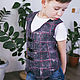Felted vest for boy a 'Gentleman', Childrens vest, Kemerovo,  Фото №1