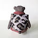 Мишка тедди Хранитель леса. Мишки Тедди. Handsewing.toys (Ирина). Ярмарка Мастеров.  Фото №4