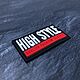 Декор пластизоль High Style  чёрный красный 1 шт. Материалы для изготовления обуви. Светлана Савранская. Интернет-магазин Ярмарка Мастеров.  Фото №2