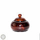 Pot-barrel with a lid made of natural Siberian cedar. K40. Jars. ART OF SIBERIA. Online shopping on My Livemaster.  Фото №2
