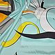 Шелк крепдешин стрейч "Emilio Pucci". Ткани. Итальянские ткани ШЕЛКОВЫЙ РАЙ. Ярмарка Мастеров.  Фото №5