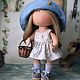 Кукла с одеждой текстильная. Тыквоголовка. Екатерина Кирсанова (ekaterinakirsanova-fairydolls). Ярмарка Мастеров.  Фото №9