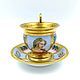 Заказать Винтаж:  Чайная пара 19 век Чехия. Phoenix Antique • Феникс Антик. Ярмарка Мастеров. . Кружки винтажные Фото №3