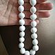Order Tusk beads, galtovannye (L680). kostorez (kostorez). Livemaster. . Necklace Фото №3