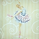 Ткань детская Балерины, Ткани, Москва,  Фото №1