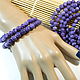 Order Natural charoite (2 sizes). pcs. furnitura2015. Livemaster. . Beads1 Фото №3