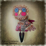 Куклы и игрушки handmade. Livemaster - original item interior doll: OWL. Handmade.