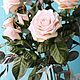 Заказать Букет кустовых роз из фоамирана. Живые цветы ручной работы. Ярмарка Мастеров. . Букеты Фото №3