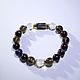 Bracelet for good luck and health for Aquarius 1 decade. Bead bracelet. Beautiful jewelry from stones. My Livemaster. Фото №5