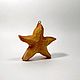 Wooden Christmas Tree toy Starfish. Miniature figurines. Shop Oleg Savelyev Sculpture (Tallista-1). Online shopping on My Livemaster.  Фото №2