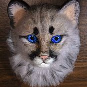 Украшения handmade. Livemaster - original item Brooch, pendant: big cats, cougar and tiger. Handmade.