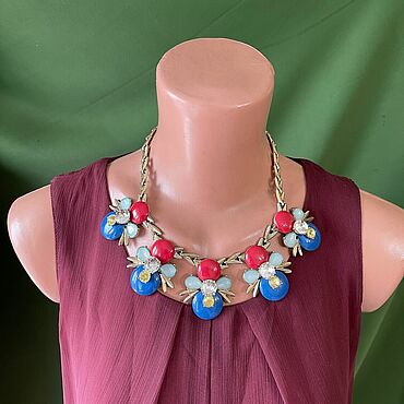 Винтаж ручной работы. Ярмарка Мастеров - ручная работа Винтаж: Ожерелье . ShNSad. Handmade.