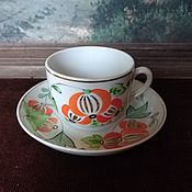 Винтаж: Кофейные чашки Thun Богемский фарфор Чехия