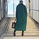 Заказать Платье с воротником изумрудное СТО ВОСЕМЬДЕСЯТ ПЯТЬ. Fresh-fashion. Ярмарка Мастеров. . Платья Фото №3