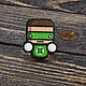 Wooden icon Green Lantern, Badge, Moscow,  Фото №1