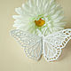 Brooch Butterfly White. Brooches. Ma-rine. Online shopping on My Livemaster.  Фото №2