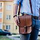 Leather men's bag-Cayman tablet, Men\'s bag, Volgograd,  Фото №1