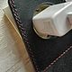 Держатель для смартфона Из натуральной кожи. Чехол. Sdelano_iz_kozhi. Ярмарка Мастеров.  Фото №4