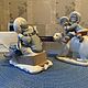 Винтаж: LLADRO 5353 5665 фарфоровая статуэтка Эскимосы. Статуэтки винтажные. Коллекция Frau Burd. Ярмарка Мастеров.  Фото №5