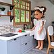 Кукольный дом для Paola Reina. Кукольные домики. Мастерская игрушек 'Сказка'. Интернет-магазин Ярмарка Мастеров.  Фото №2