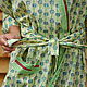 Robe-kimono ' Blue bouquets», Robes, Kazan,  Фото №1